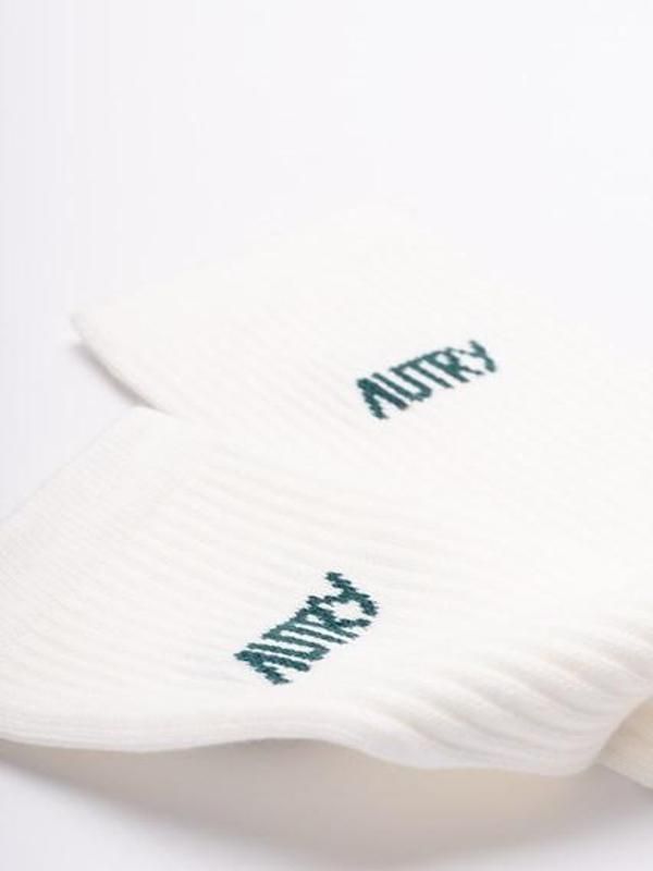 오트리 스타 양말 SOPUE7A2 CREAM/GRN B0171540596