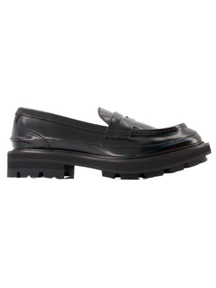 23SS 알렉산더 맥퀸 로퍼 736513WIC601000 41 Black