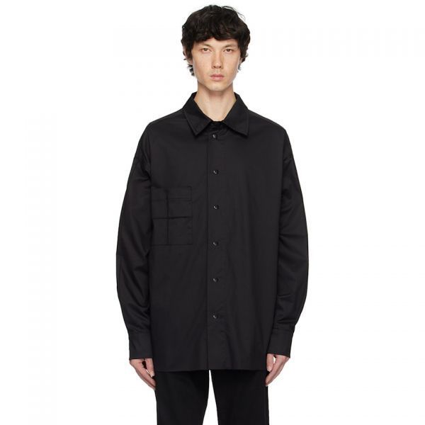 Thom/krom 블랙 M H 155 셔츠 SS23984701A