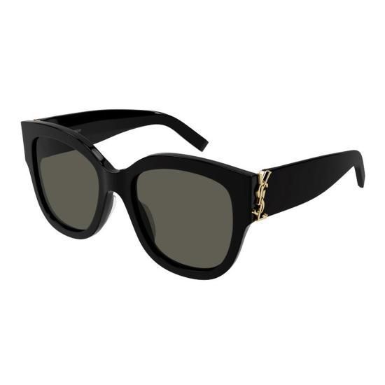 생로랑 선글라스 SL M95 F 001 BLACK BLACK GREY