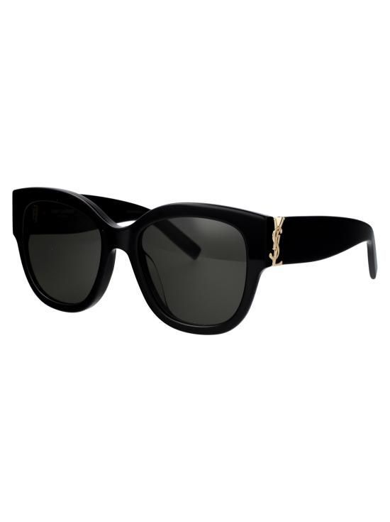 생로랑 선글라스 SL M95 F 001 BLACK BLACK GREY
