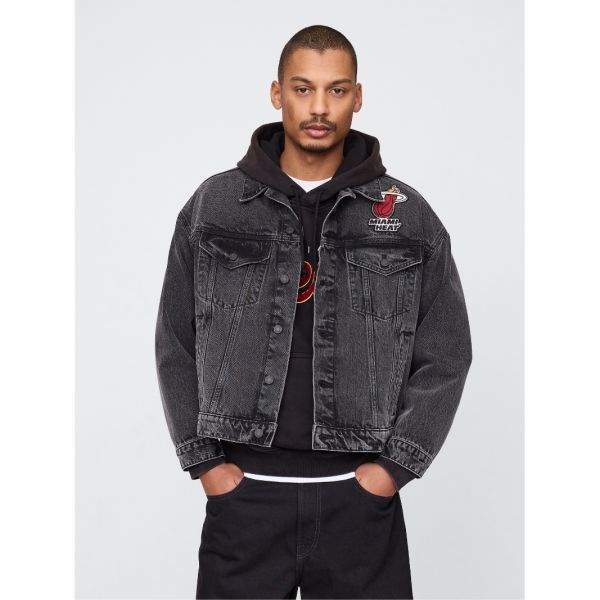 갭 GAP NBA 마이애미 Heat 아이콘 데님 청 자켓 10397881