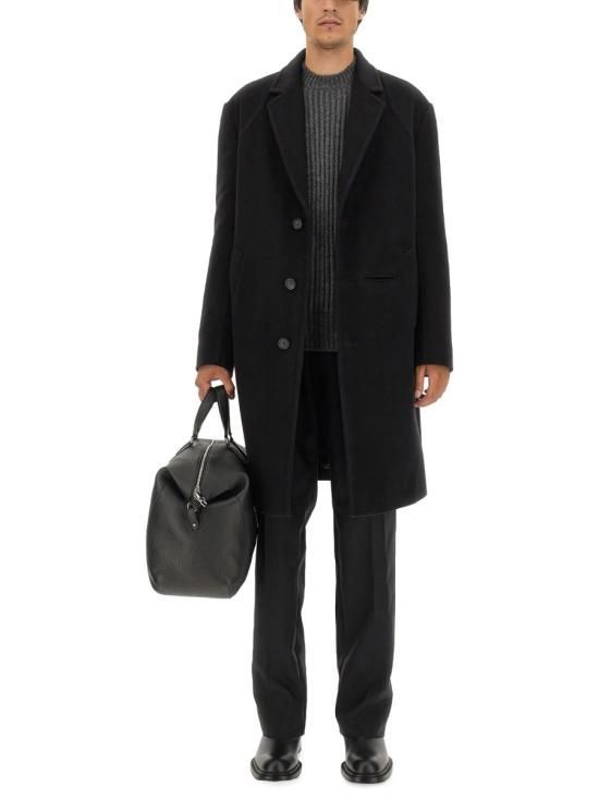 23FW 알렉산더 맥퀸 코트 758972 QVV711000 BLACK