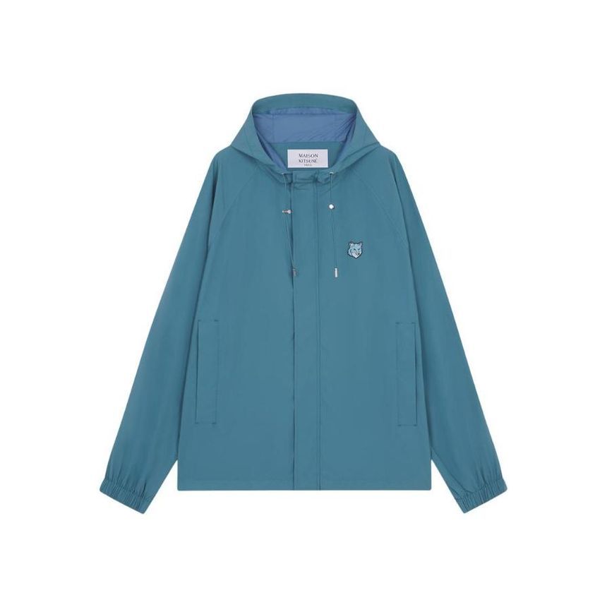 메종 키츠네 윈드브레이커 레이크 블루 MM02228WQ0072-P446 JP8