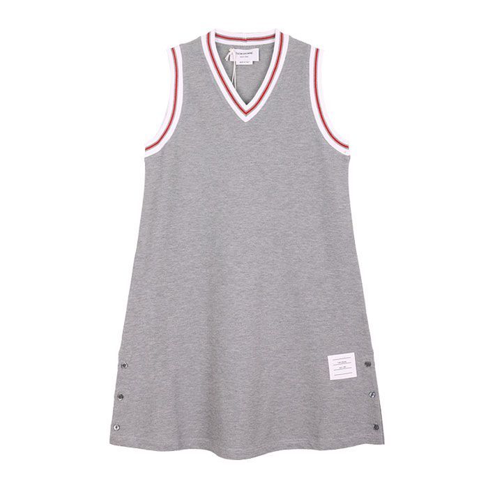톰브라운 미디 원피스 FJD108A00050055 GREY