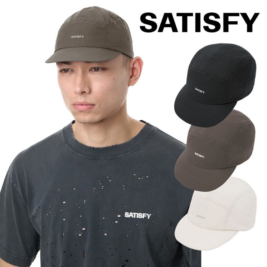 새티스파이 모자 리피 에어 트레일 캡 러닝 마라톤 SATISFY RIPPY AIR CAP