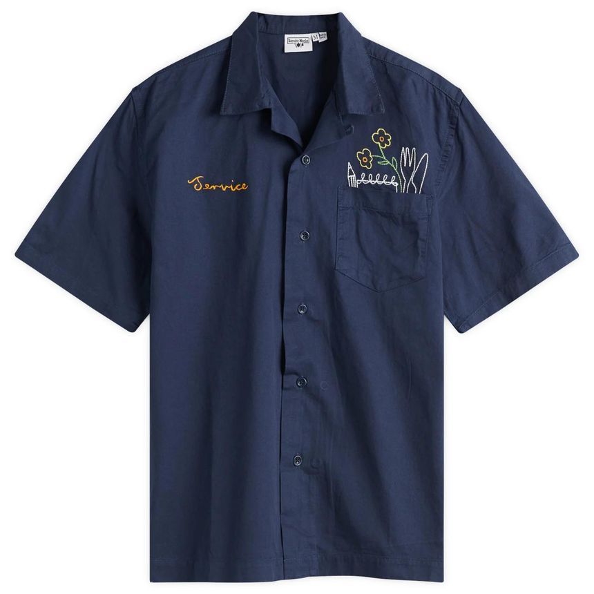 Service Works Service Works Necessities Embroidered Vacation Shirt SW016-NVY