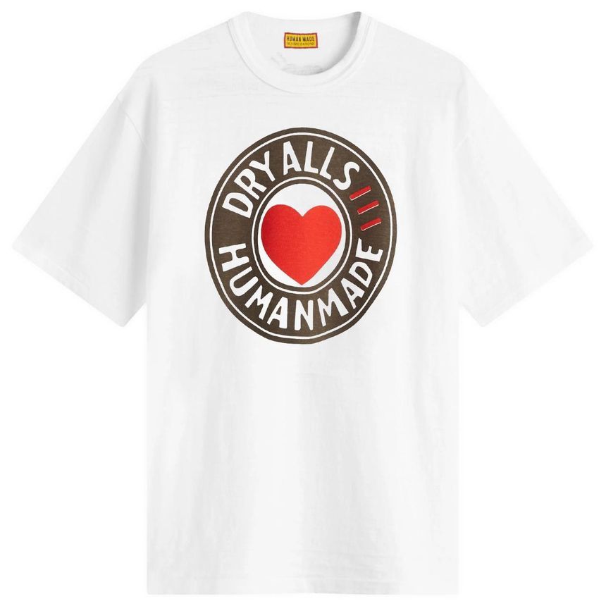 휴먼메이드 Human Made Circle Graphic T Shirt HM29TE003-WHT