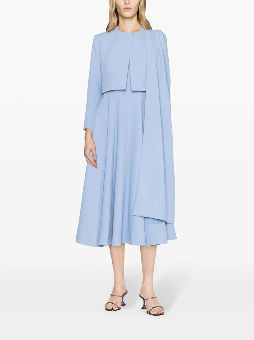 에밀리아윅스테드 Blue Meggie Cropped Jacket RS24RTW06 TP719834477