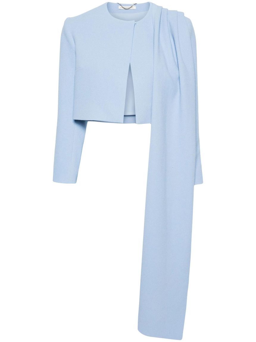 에밀리아윅스테드 Blue Meggie Cropped Jacket RS24RTW06 TP719834477