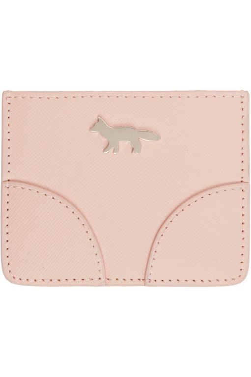 [메종 키츠네]Pink Boogie Card Holder 251389F037000