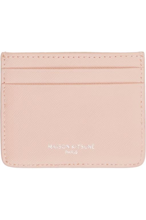 [메종 키츠네]Pink Boogie Card Holder 251389F037000