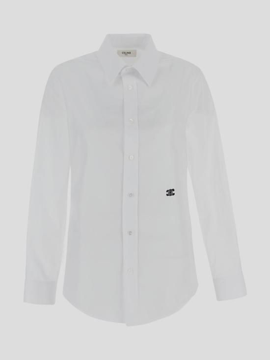 25SS 셀린느 긴팔 셔츠 2C983 100X01BC White
