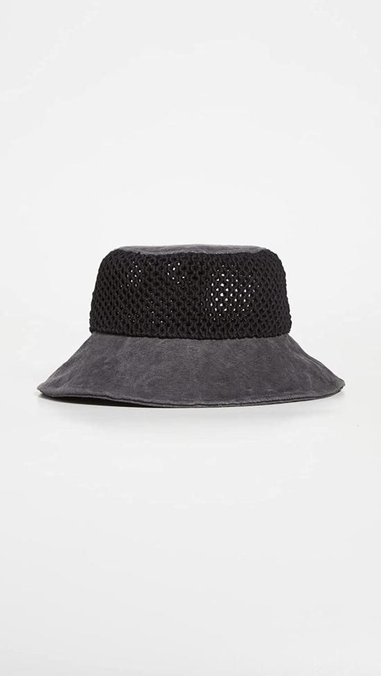 랙앤본 모자 Rag  Bone Nando 버킷 블랙 넷