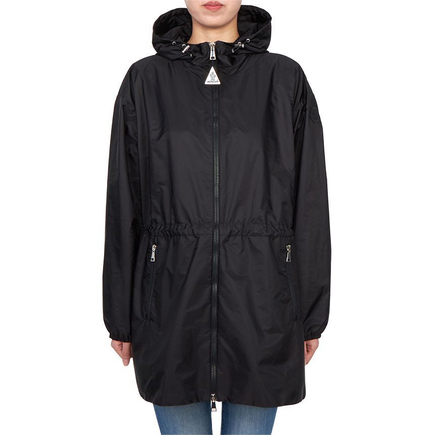 MONCLER レディース ジャケット 1A00160 539ZD 999 Moncler Wet Women's Hooded Windbreaker Jacket 1A00160 539ZD