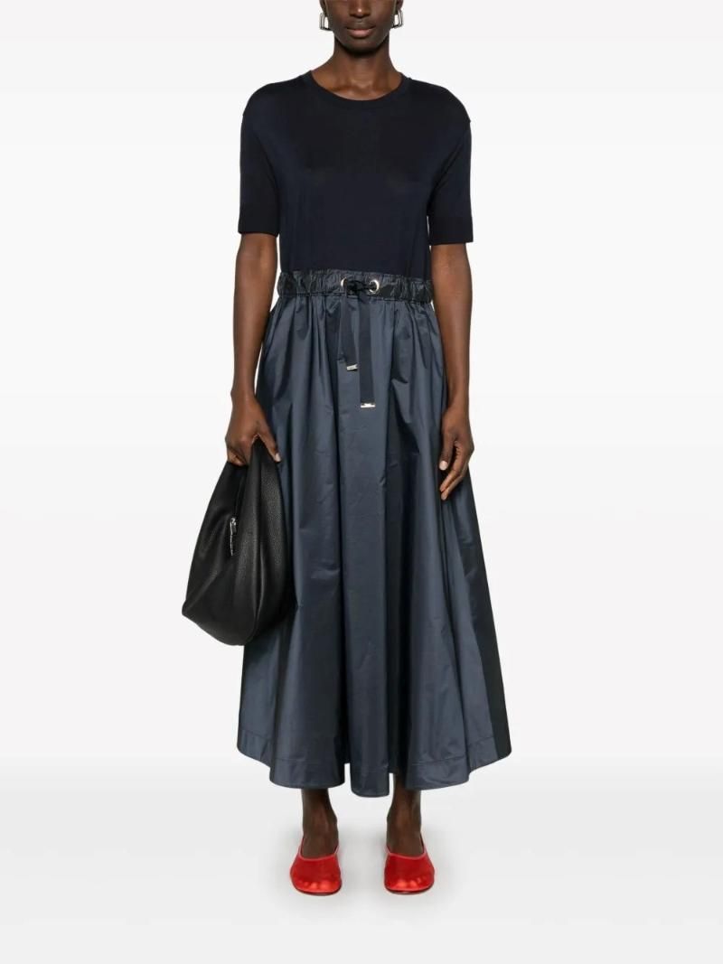 에르노 PANELLED MIDI DRESS blu AB000032D52056 9200 []