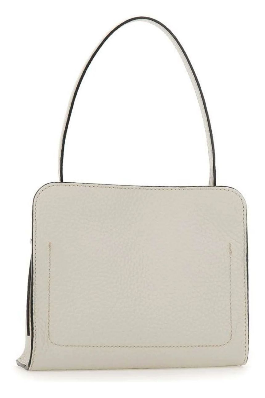 Gianni Chiarini 아시아 로고 프린트 토트백 BS11235_SABBIA