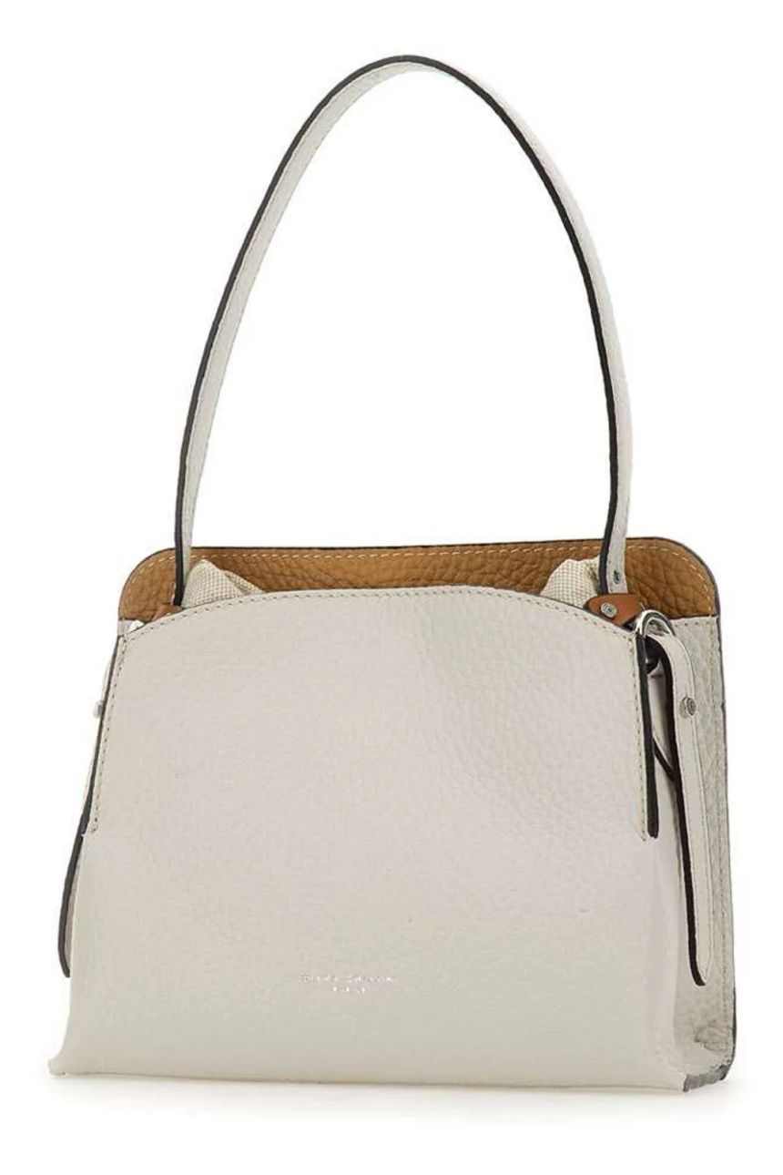 Gianni Chiarini 아시아 로고 프린트 토트백 BS11235_SABBIA