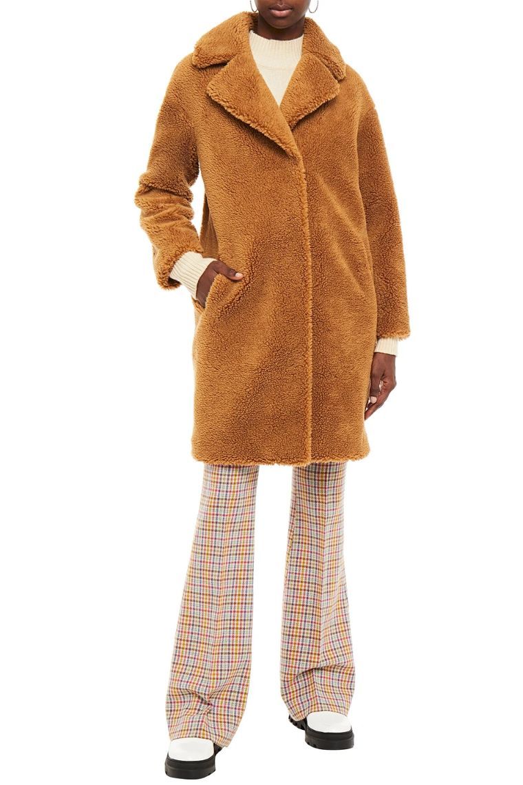스탠드 스튜디오 Camille faux shearling coat 24665545640690905