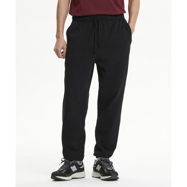 NEW BALANCE 뉴발란스 NBMLF12201 UNI 프리미엄 로고 조거 팬츠 (BLACK)