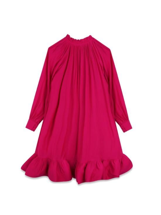 24FW 키즈 랑방 원피스 N30176K 481 RED