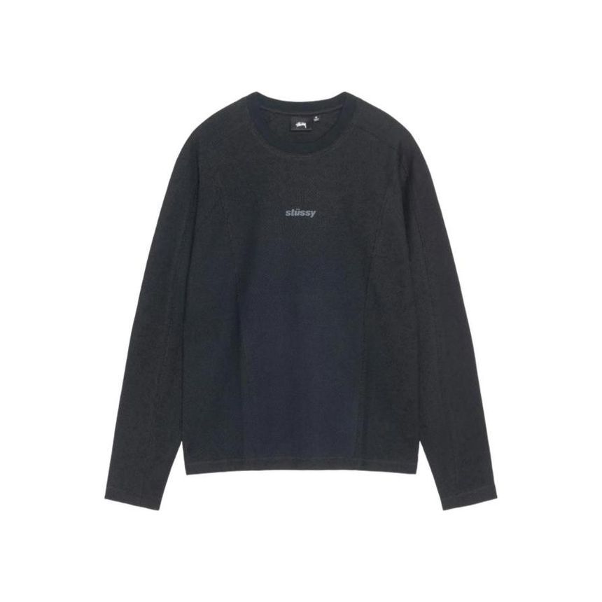 【Stussy】 正規品★ Pigment Dyed Arched T-shirt Navy Stussy Arched Pigment Dyed Tee Navy Men's - SS25 - US