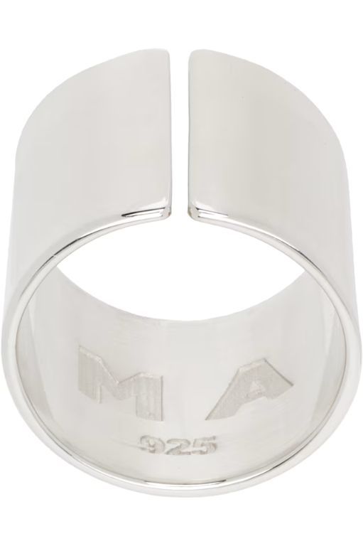【関税込み】Martine Ali 'MA' Cuff リング Cuff Ring (Sterling Silver) | MARTINE ALI STUDIO – Martine