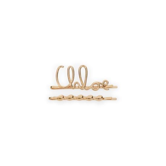 25FW 끌로에 헤어 액세서리 CHC24WFT43CB7 9DC VINTAGE GOLD