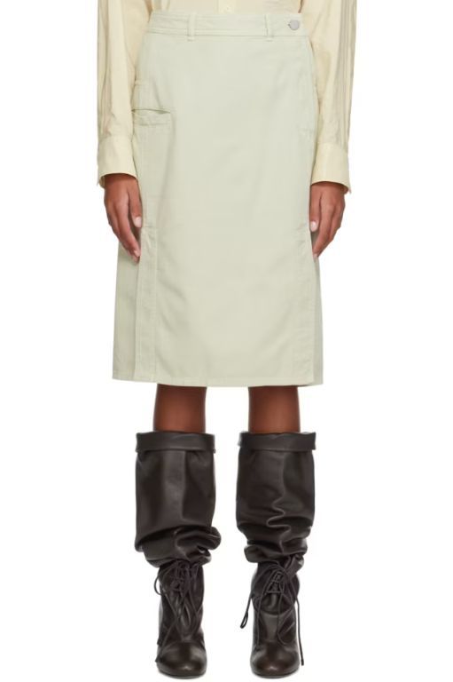 르메르(LEMAIRE) | LEMAIRE 르메르 BELTED APRON SKIRT (SK1024