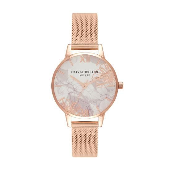 OLIVIA BURTON 손목시계 OB16VM11 ROSE GOLD Pink