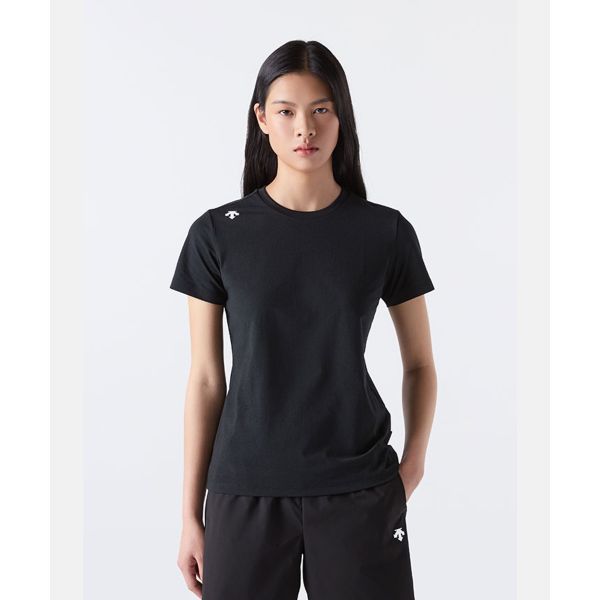 DESCENTE 터프 반팔 티셔츠 블랙(SQ123UTS11)