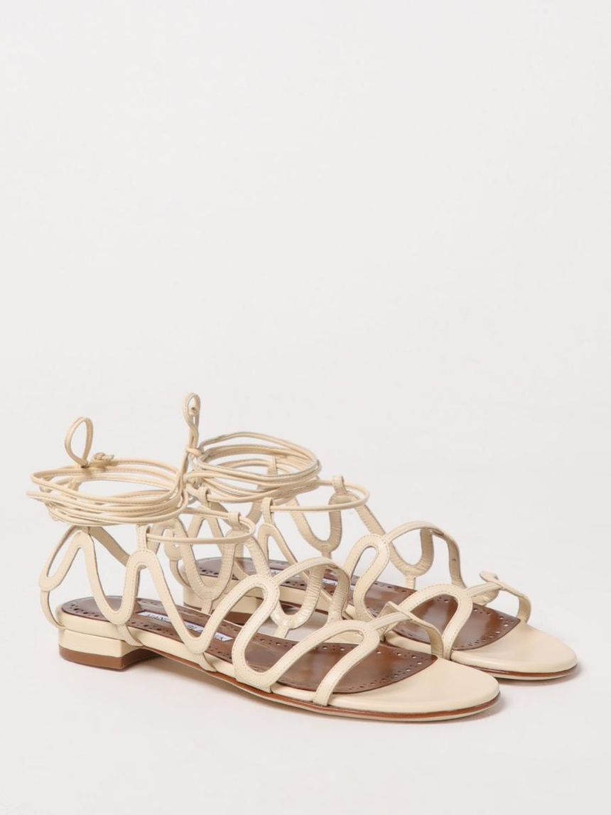 [NB03] 마놀로 블라닉 여성 샌들 Womans Flat Sandals Manolo Blahnik 1252840