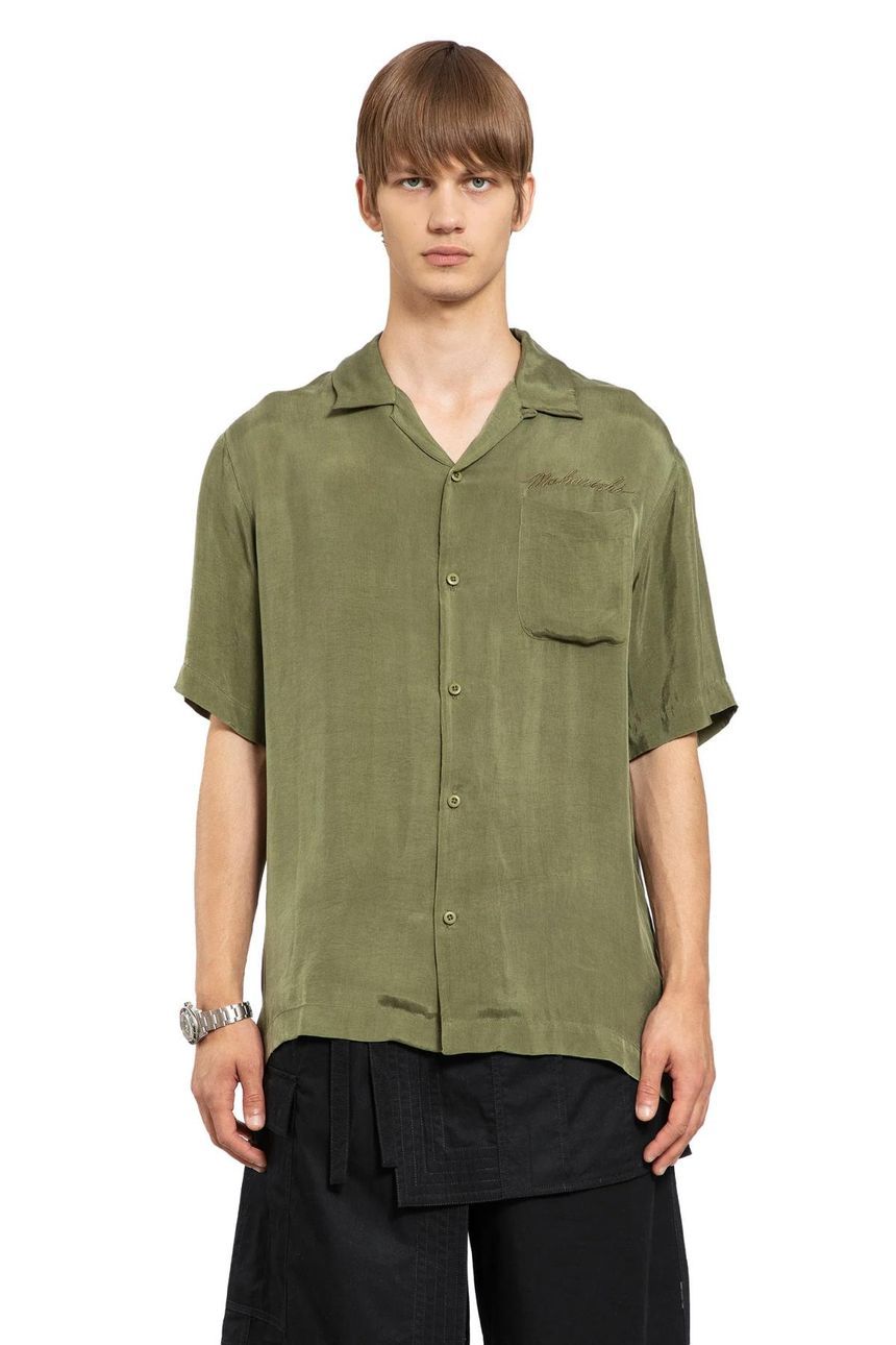 [H71]마하리시 6098 OLIVE 남성 티셔즈 셔츠 바지 자켓 니트 MAHARISHI Tiger Dragon Camp Collar Shirt