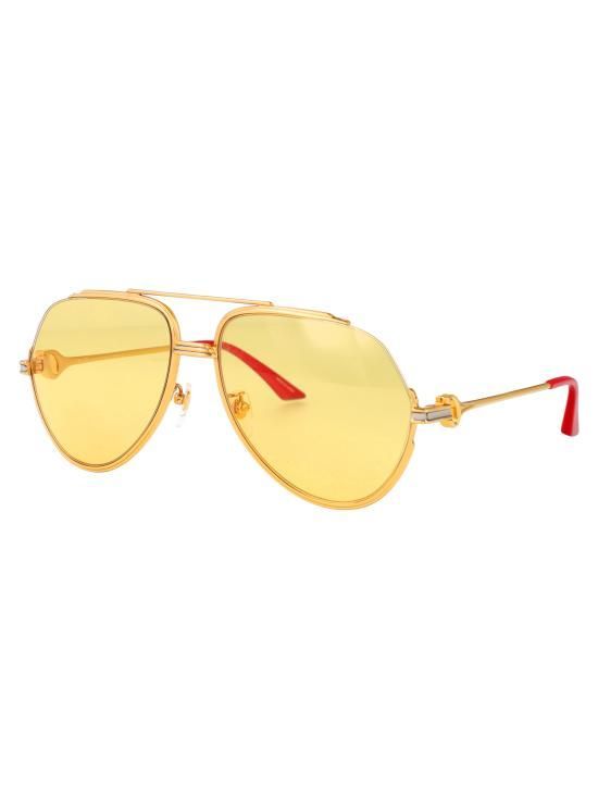 25SS 카사블랑카 선글라스 EW 037 03M GOLD CANARY gold