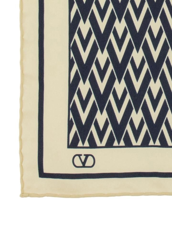 VALENTINO GARAVANI 6Y2EK007DRQ_RDR SILK TWILL SCARF