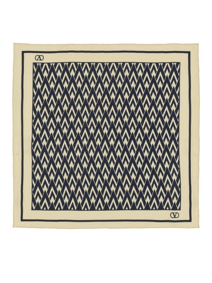 VALENTINO GARAVANI 6Y2EK007DRQ_RDR SILK TWILL SCARF