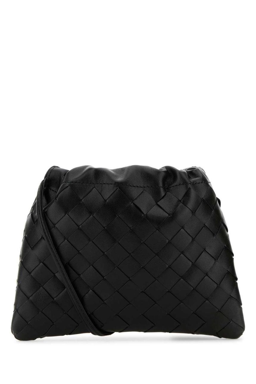 BOTTEGA VENETA 블랙 가죽 크로스바디 백 816987V3IV1 8425