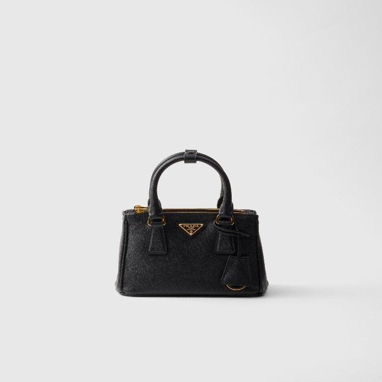 프라다 갤러리아 사피아노 LEATHER 마이크로 BAG 1BA907 NZV F0002