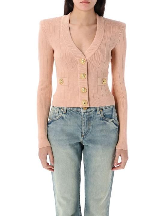 25SS 발망 가디건 25PDF1KL007KB07 0LB Beige