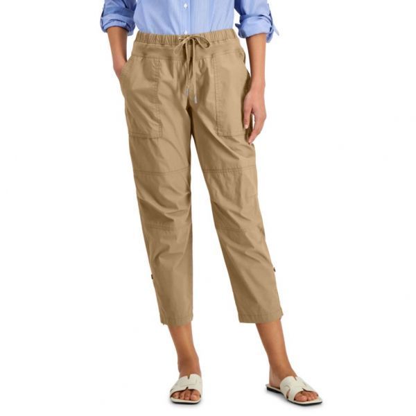Nautica 청바지 노티카 진 여성용 면 롤탭 유틸리티 팬츠 3276001