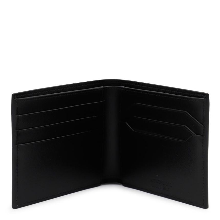 [S27]몽블랑 MB198308 남성 장지갑 반지갑 홀더 카드지갑 머니클립 오거나이저 동전지갑 BLACK LEATHER WALLET