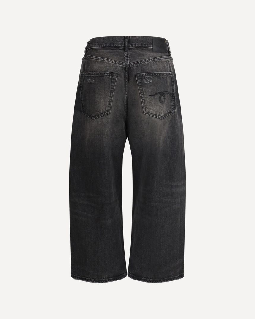 R13 Jeans WILSON BLACK R13WD046_D284B []