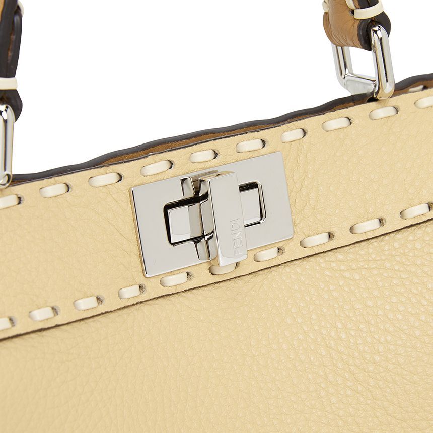 FENDI レディース トートバッグ 8BN327 AV1J F1SY4 Fendi Peekaboo ISeeU Small Women's Tote Bag 8BN327 AV1J