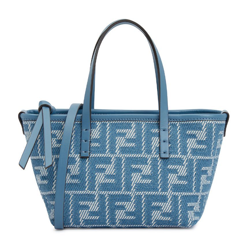 ハンドバッグ FENDI Woman Handbag Blue 8BS096 AUT4 F1SXQ Fendi Mini Roll Women's Shopper Bag 8BS096 AUPX F1SKL