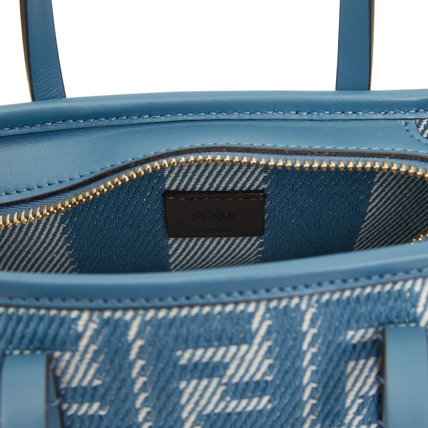ハンドバッグ FENDI Woman Handbag Blue 8BS096 AUT4 F1SXQ Fendi Mini Roll Women's Shopper Bag 8BS096 AUPX F1SKL