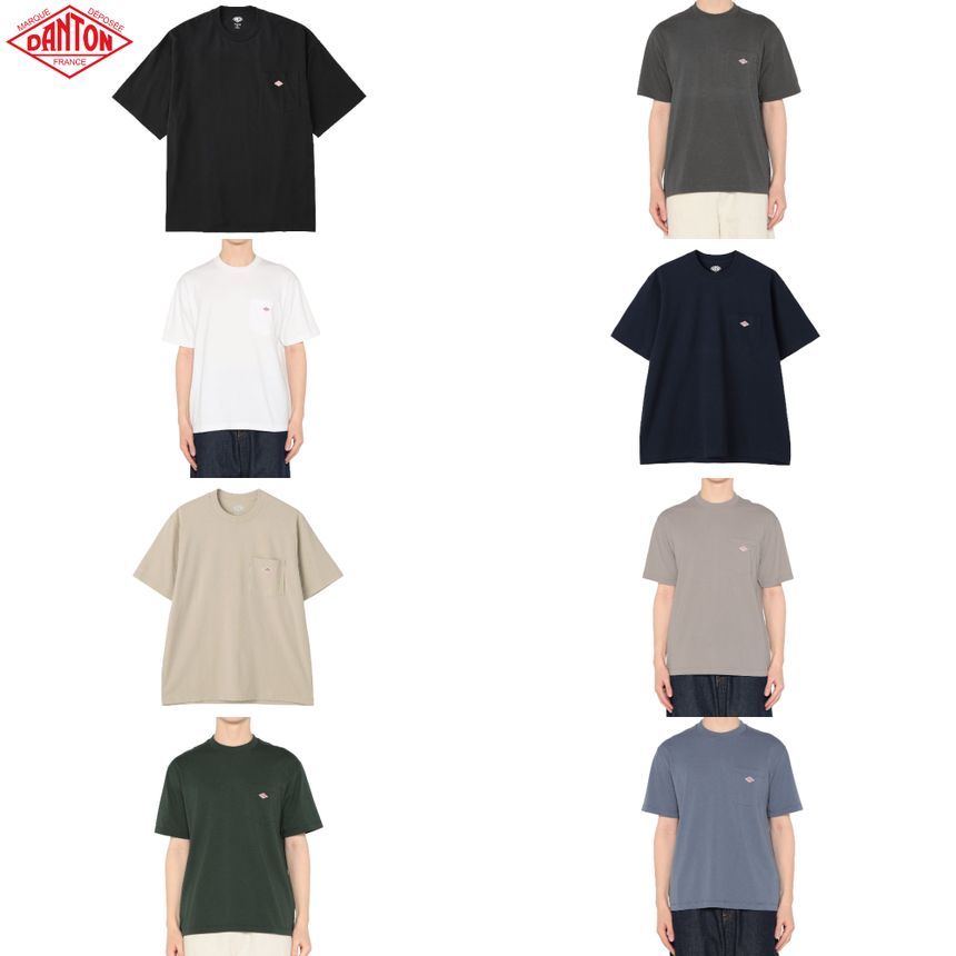 단톤 남성 반팔 포켓 플레인 티셔츠 DT-C0198 TCB
