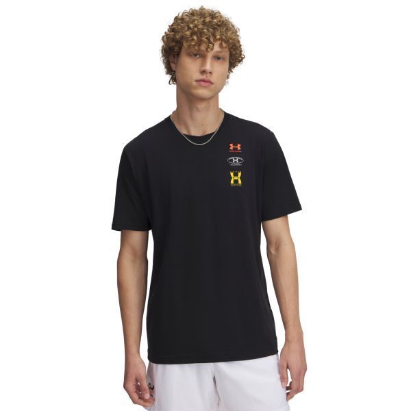 UNDERARMOUR 6040S 에볼 로고 반팔티 1390165-001