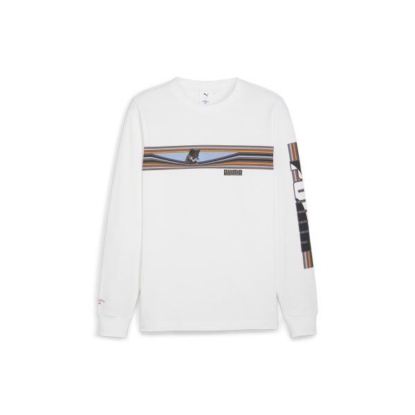 PUMA 푸마 푸마x노아 그래픽 롱슬리브 - 화이트 623862-02