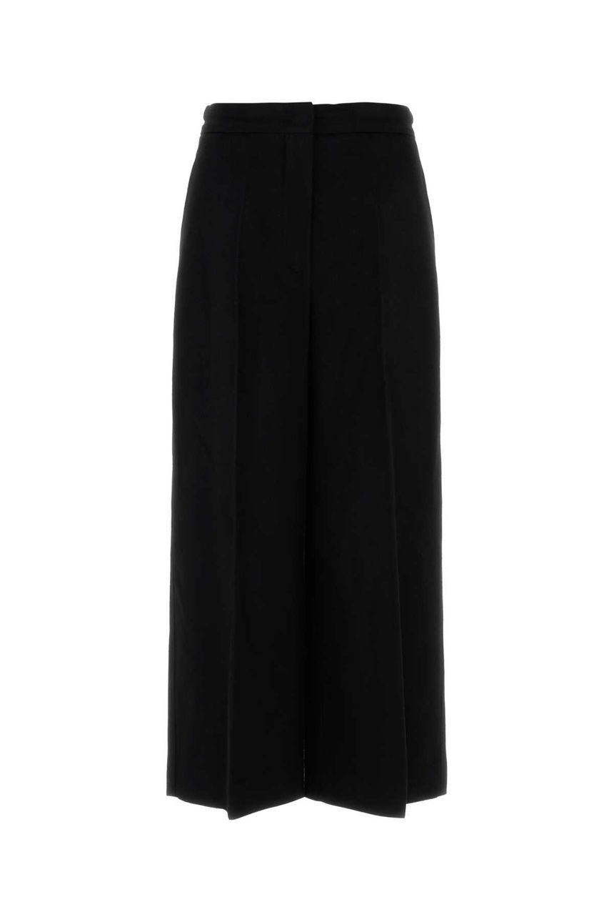 25FW MM STUDIO 블랙 울 Burano pant 2426136102600003-0