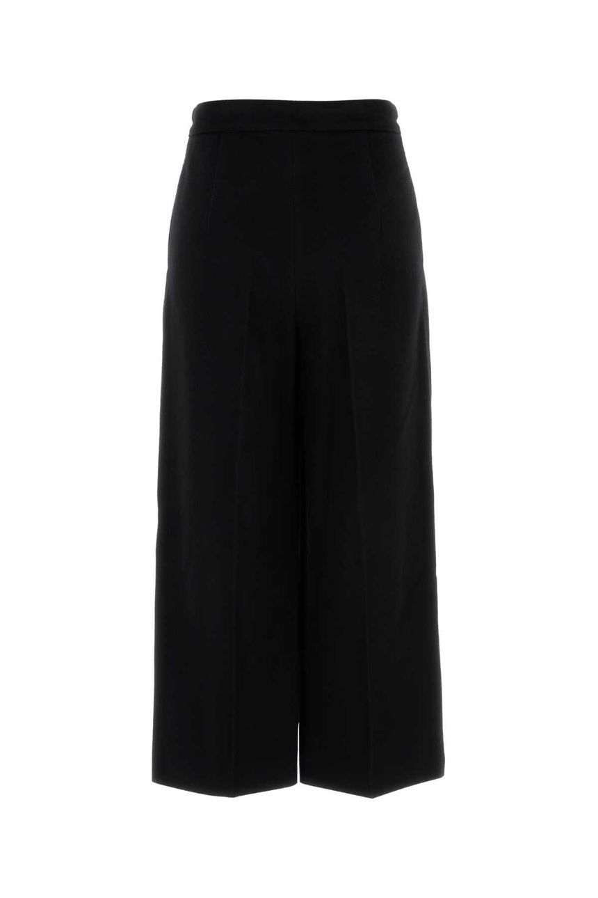 25FW MM STUDIO 블랙 울 Burano pant 2426136102600003-0